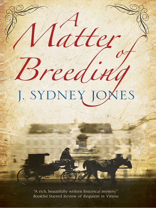 Title details for A Matter of Breeding by J. Sydney Jones - Available